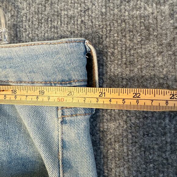 Old Navy Pants Womens 18 Tall Blue Jeans Mid Rise Wow Bootcut Light Wash Plus Sz - Picture 4 of 9